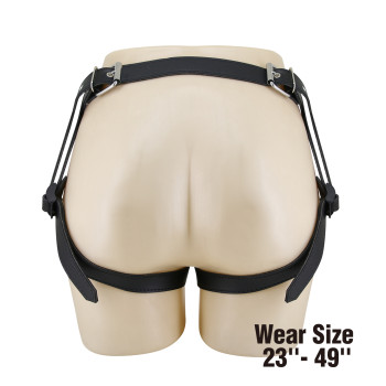 Жіночий страпон Pretty Love - Wells 6.3" Silicone Dildo with Harness Briefs, BW-022075