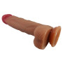 Жіночий страпон Pretty Love - Wells 6.3" Silicone Dildo with Harness Briefs, BW-022075