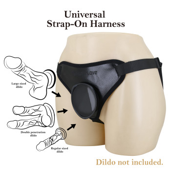 Універсальна система для страпону Pretty Love - Fogg II Black Universal Harness Briefs, BW-022107