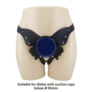 Універсальна система для страпону Pretty Love - Caldric II Black & Blue Universal Harness Briefs, BW-022107-1