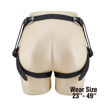 Універсальна система для страпону Pretty Love - Caldric II Black & Blue Universal Harness Briefs, BW-022107-1