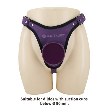 Універсальна система для страпону Pretty Love - Caldric III Purple Universal Harness Briefs, BW-022107-2