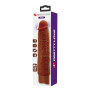 Реалістичний вібратор, що перезаряджається Pretty Love - Soren Realistic Vibrating Dildo Brown, BW-500083-1