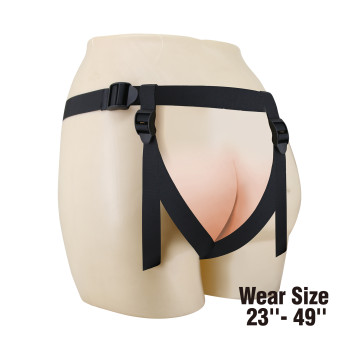 Страпон женский Pretty Love - Fogg 4.7" Silicone Dildo with Harness Briefs, BW-022076