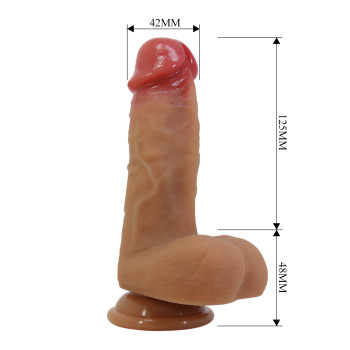 Страпон женский Pretty Love - Fogg 4.7" Silicone Dildo with Harness Briefs, BW-022076