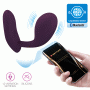 Вібромасажер серії G-Spot APP від Pretty Love - Baird Purple, BI-014992HP-1