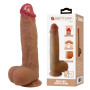 Силіконовий фалоімітатор на присосці PRETTY LOVE - Orton 9.2" Super Soft Liquid Silicone Dildo, BW-008141N