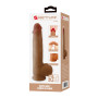 Силіконовий фалоімітатор на присосці PRETTY LOVE - Orton 9.2" Super Soft Liquid Silicone Dildo, BW-008141N