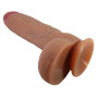 Силіконовий фалоімітатор на присосці PRETTY LOVE - Mendel 10" Super Soft Liquid Silicone Dildo, BW-008142N
