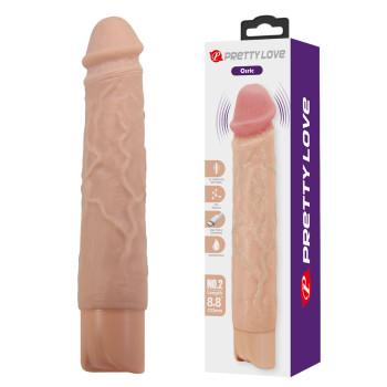 Реалістичний вібратор, що перезаряджається Pretty Love - Osric Realistic Vibrating Dildo, BW-500081