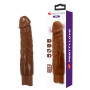 Реалістичний вібратор, що перезаряджається Pretty Love - Rufus Realistic Vibrating Dildo Brown, BW-500082-1