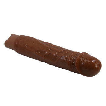 Реалістичний вібратор, що перезаряджається Pretty Love - Rufus Realistic Vibrating Dildo Brown, BW-500082-1