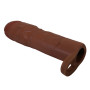 Подовжуюча насадка презерватив Pretty Love - Gerd 3" Brown, BI-026258-1