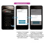 Віброяйце кероване смартфоном Pretty Love - Fisherman Purple Mobile APP, BI-300016HP-1