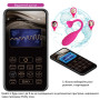 Віброяйце кероване смартфоном Pretty Love - Fisherman Purple Mobile APP, BI-300016HP-1