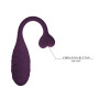 Віброяйце кероване смартфоном Pretty Love - Fisherman Purple Mobile APP, BI-300016HP-1