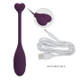 Віброяйце кероване смартфоном Pretty Love - Fisherman Purple Mobile APP, BI-300016HP-1
