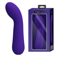 УЦЕНКА - Вибромассажер для стимуляции точки G Pretty Love - Faun Dark Purple, DIS-BI-014724-3