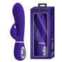 УЦЕНКА - Ребристый вибратор Pretty Love - Prescott Purple, DIS-BI-014635-3