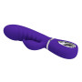 УЦЕНКА - Ребристый вибратор Pretty Love - Prescott Purple, DIS-BI-014635-3