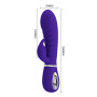 УЦЕНКА - Ребристый вибратор Pretty Love - Prescott Purple, DIS-BI-014635-3