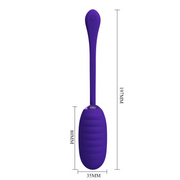 УЦІНКА - Віброяйце серії Pretty Love - Kirk EGG Purple, DIS-BI-014654-3