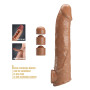 Подовжуюча насадка Pretty Love - Silas Penis Sleeve Brown, BI-026279-1