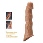 Подовжуюча насадка Pretty Love - Extension Penis Sleeve with Modular Length Blocks Brown, BI-026280-1