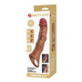 Подовжуюча насадка Pretty Love - Extension Penis Sleeve with Modular Length Blocks Brown, BI-026280-1