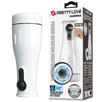 Автоматический мастурбатор с ротацией PRETTY LOVE - Sabrina Power Rotation Masturbator, BM-00900T101