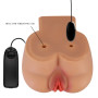 Мастурбатор вагина-анус с вибрацией Crazy Bull - Kylie Latinos soft skin, BM-009246Z-1