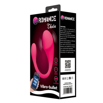 Виброяйцо управляемое смартфоном Romance - Thalia App Control Bullet Vibrator, MC38APP