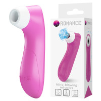 Вакуумный стимулятор клитора Romance - Breeze Pink, MC40