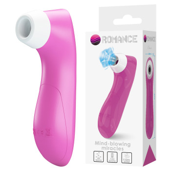 Вакуумный стимулятор клитора Romance - Breeze Pink, MC40