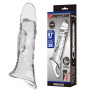 Подовжуюча насадка PRETTY LOVE - Penis Sleeve 8.7" Extender Clear, BI-026241NM