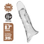 Подовжуюча насадка PRETTY LOVE - Penis Sleeve 8.7" Extender Clear, BI-026241NM