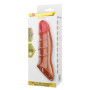 Подовжуюча насадка PRETTY LOVE - Damell Penis Sleeve Brown, BI-026278N-1