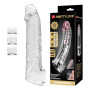 Удлиняющая насадка Pretty Love - Silas Penis Sleeve Clear, BI-026279M
