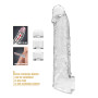 Удлиняющая насадка Pretty Love - Silas Penis Sleeve Clear, BI-026279M