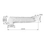 Удлиняющая насадка Pretty Love - Silas Penis Sleeve Clear, BI-026279M