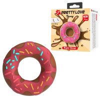 Ерекційне кільце Crazy Bull - Berry Super Donut Silicone Cock Ring, BI-210344-1
