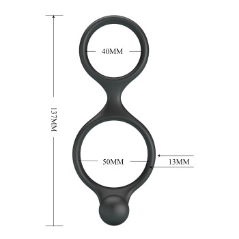 Ерекційне кільце Crazy Bull - Florian Silicone Cock Ring, BI-210232