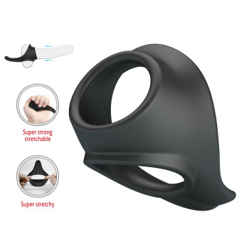 Ерекційне кільце Crazy Bull - Zadok Silicone Cock Ring, BI-210256