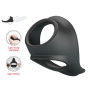 Ерекційне кільце Crazy Bull - Zadok Silicone Cock Ring, BI-210256