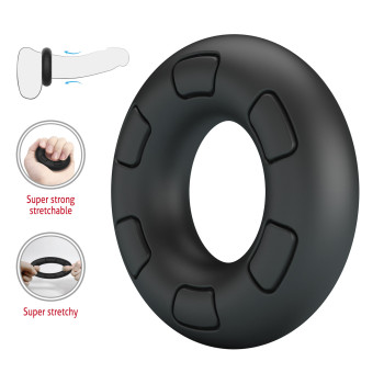 Ерекційне кільце Crazy Bull - Bertram Super Soft Silicone Cock Ring, BI-210247