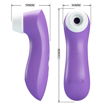Вакуумный стимулятор клитора Romance - Breeze Purple, MC40-1