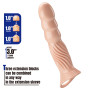 Подовжуюча насадка Pretty Love - Adjustable Penis Sleeve, BI-026263H