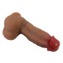 Силиконовый фаллоимитатор на присоске PRETTY LOVE - Curtis 6.8" Super Soft Liquid Silicone Dildo, BW-008138N