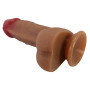 Силиконовый фаллоимитатор на присоске PRETTY LOVE - Curtis 6.8" Super Soft Liquid Silicone Dildo, BW-008138N