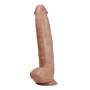Фалоімітатор Гігант з мошонкою на присосці OYO YQM-017 (довжина 30.5 см, діаметр 5.6 см)